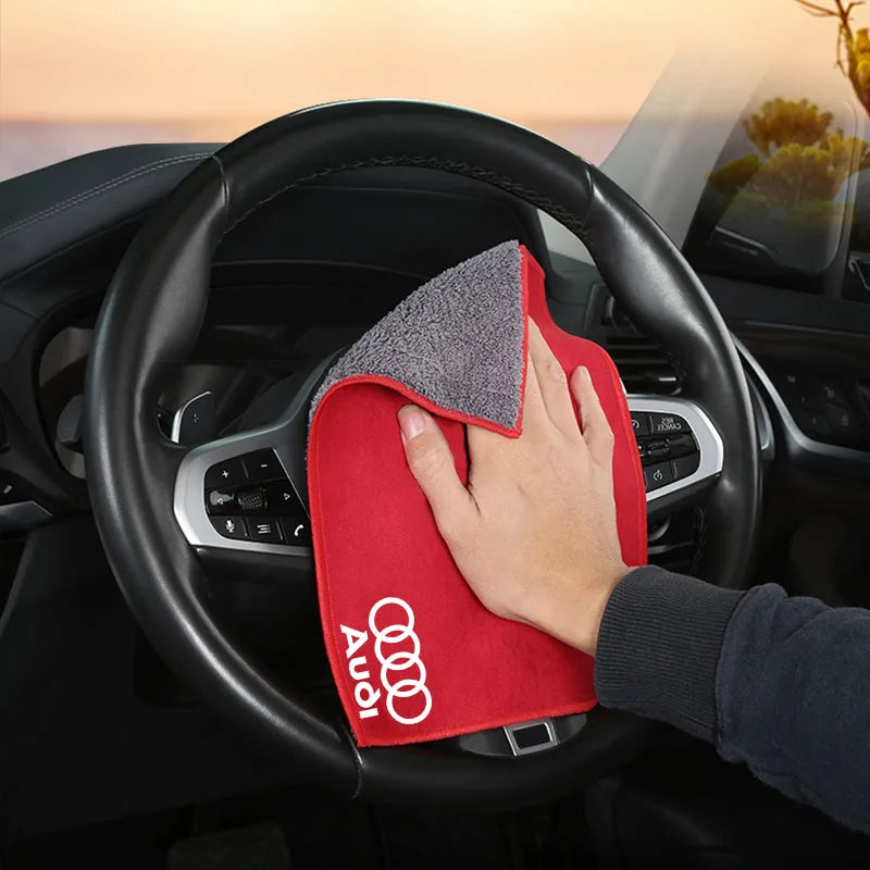 Microfiber Towel Car Cleaning For Audi