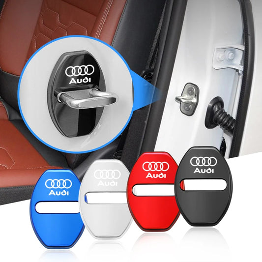 4PCS Car Door Lock Cover  For Audi