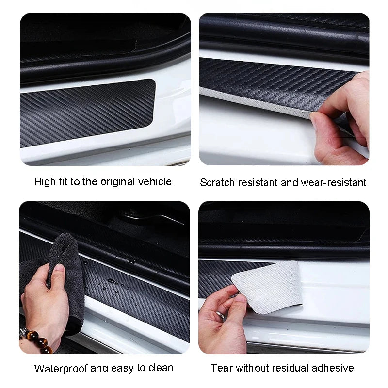 Car Door Sill Protectors Stickers For Audi