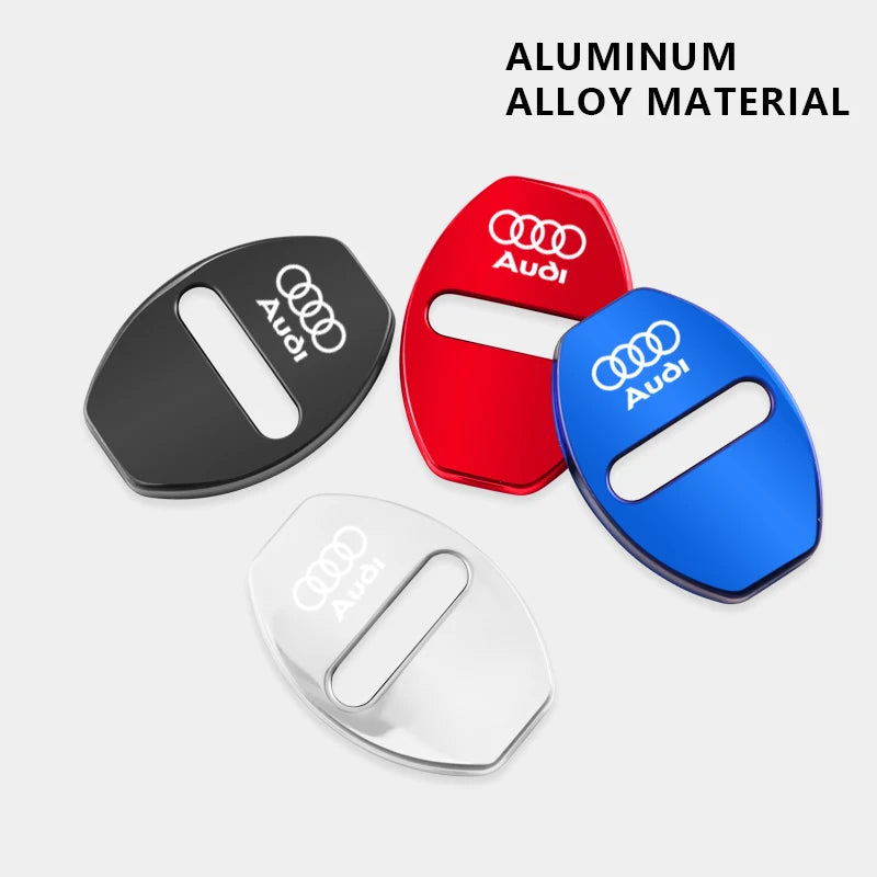 4PCS Car Door Lock Cover  For Audi